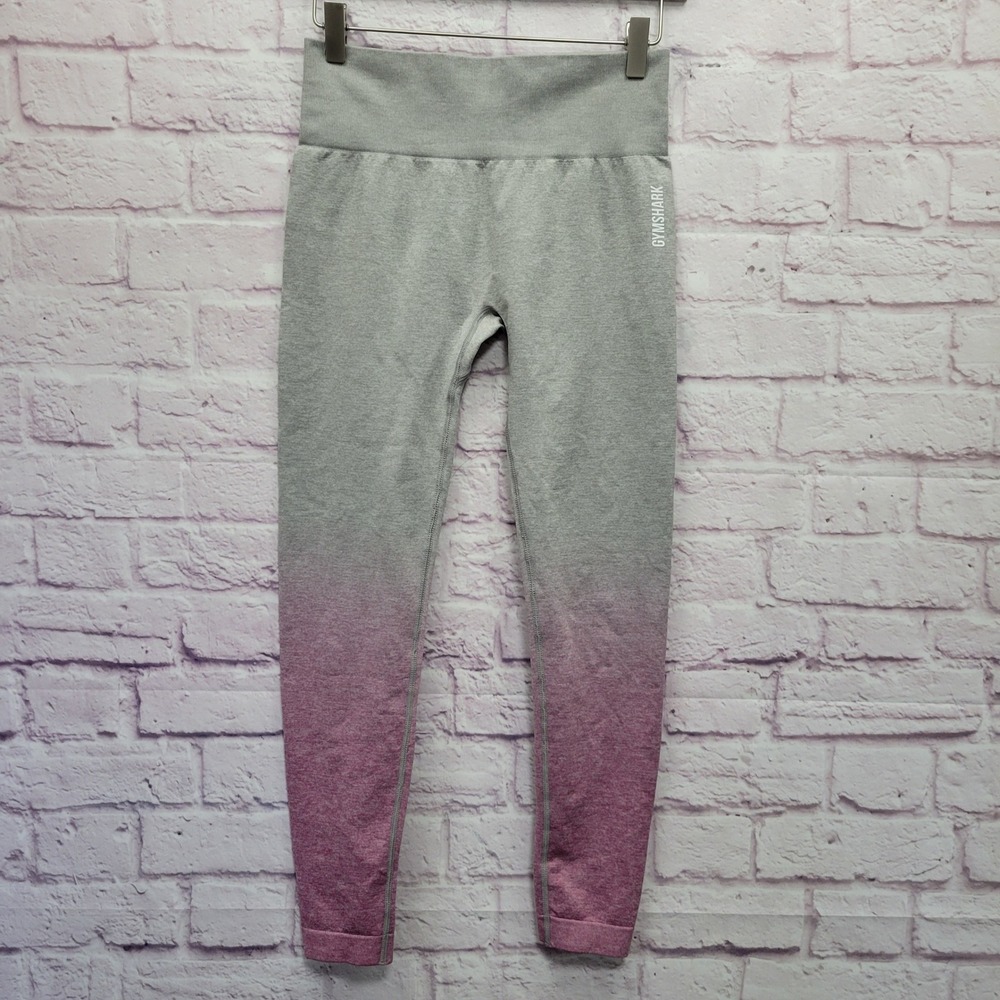 Gymshark Ombre Seamless Leggings Women M High Waisted Yoga Gym Activewear Sporty